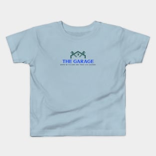 THE GARAGE where we fix cars and teach life lessons Kids T-Shirt